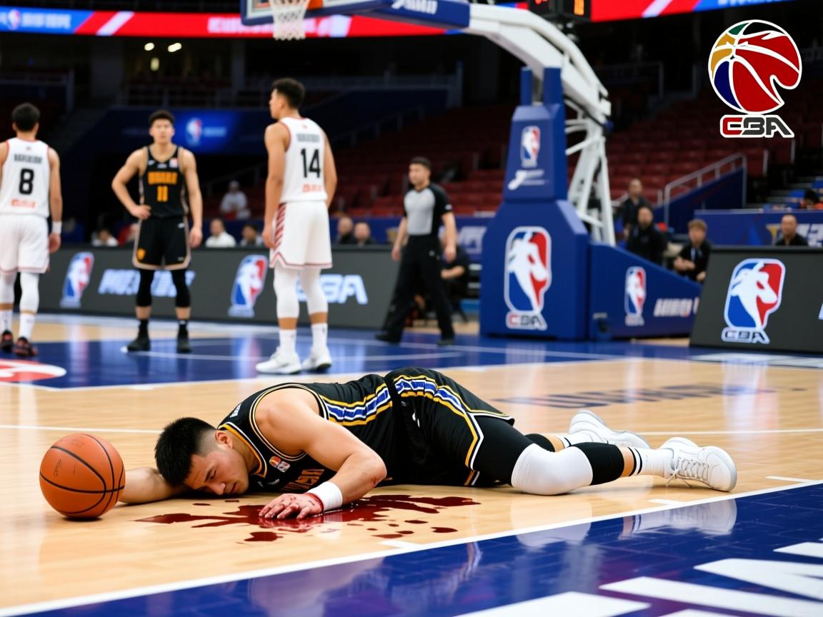 中后卫受伤离场，球队暂缓发力